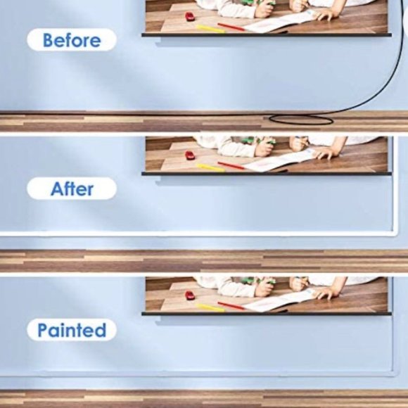 Cord Channel Cable Concealer - Messy Cable is Solved! - Picture 2 of 12
